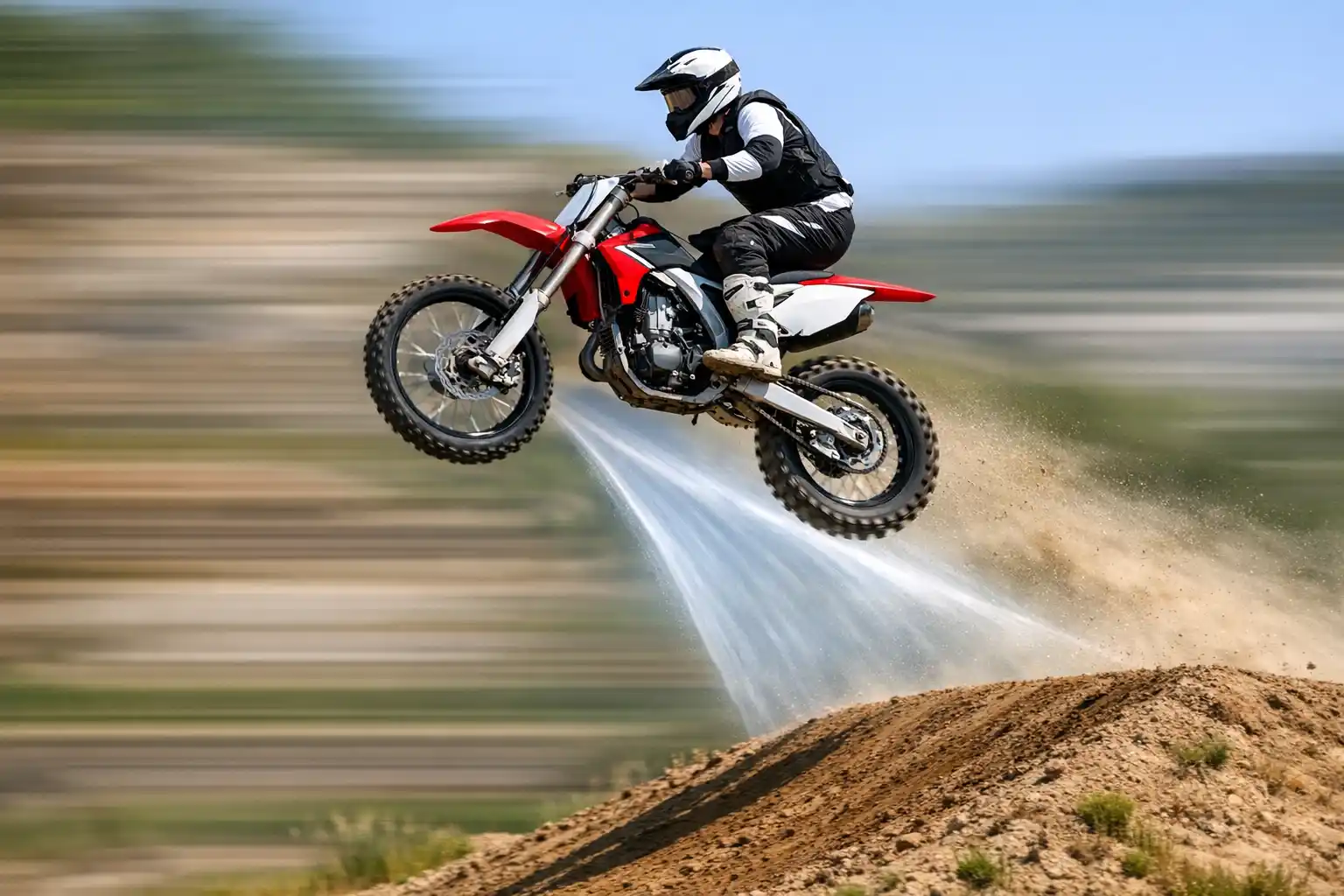 KAYO K1 250 MX прыжок на трассе