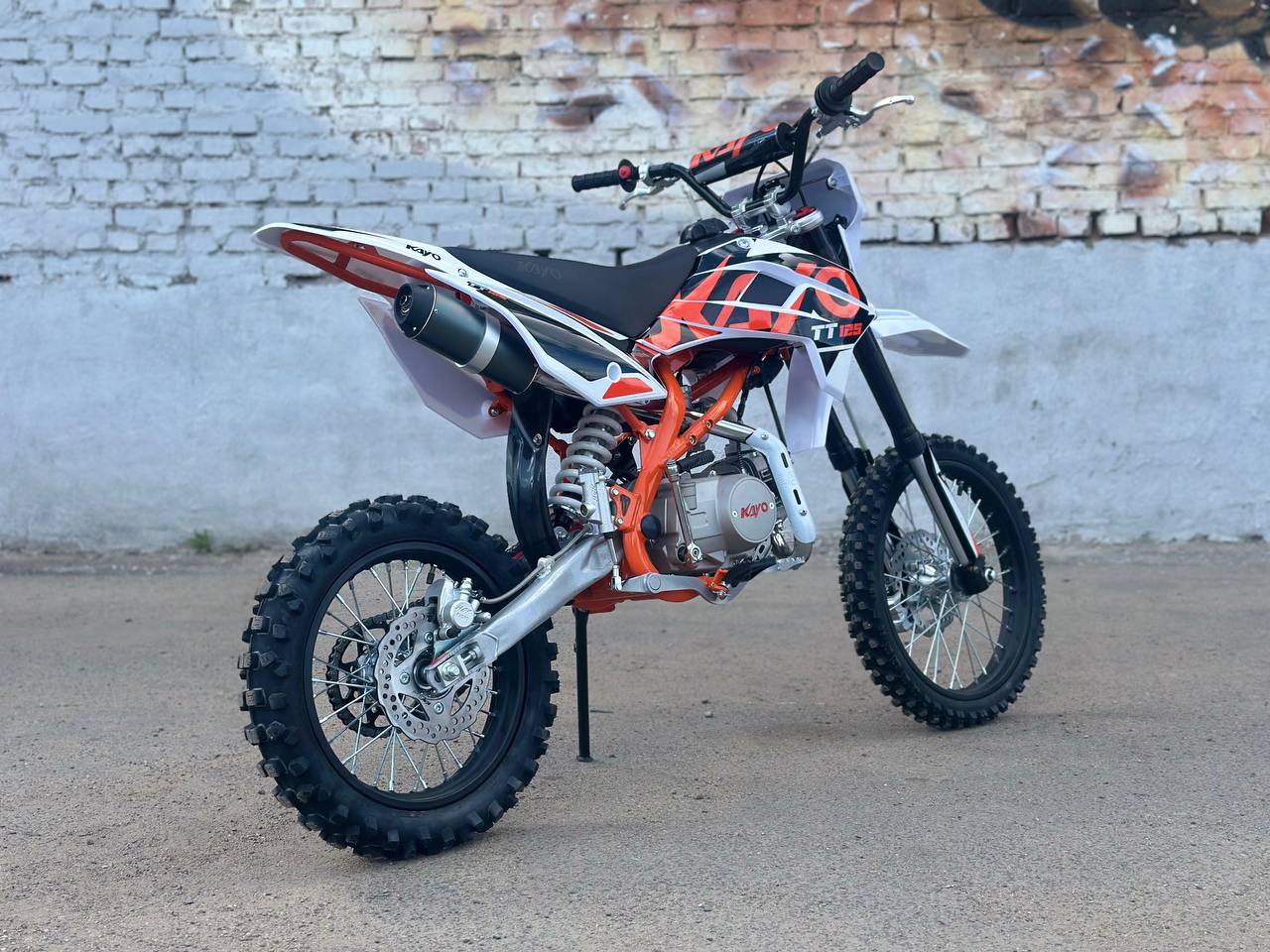 KAYO BASIC K125 17/14 KRZ: подробный обзор питбайка — изображение 8