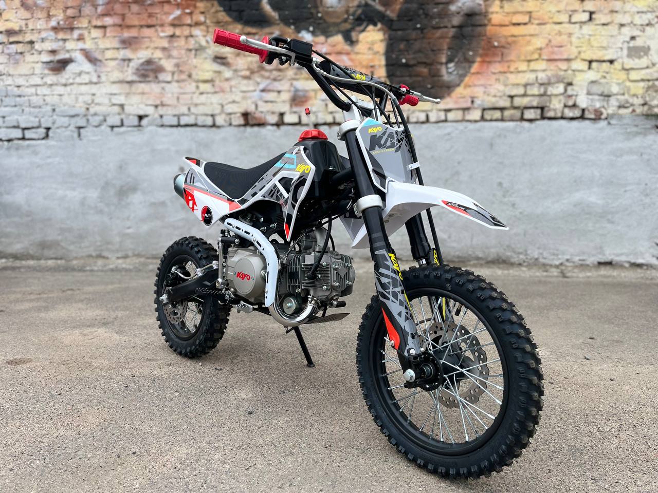 KAYO MINI K125EM 14/12 KRZ — обзор питбайка — изображение 2