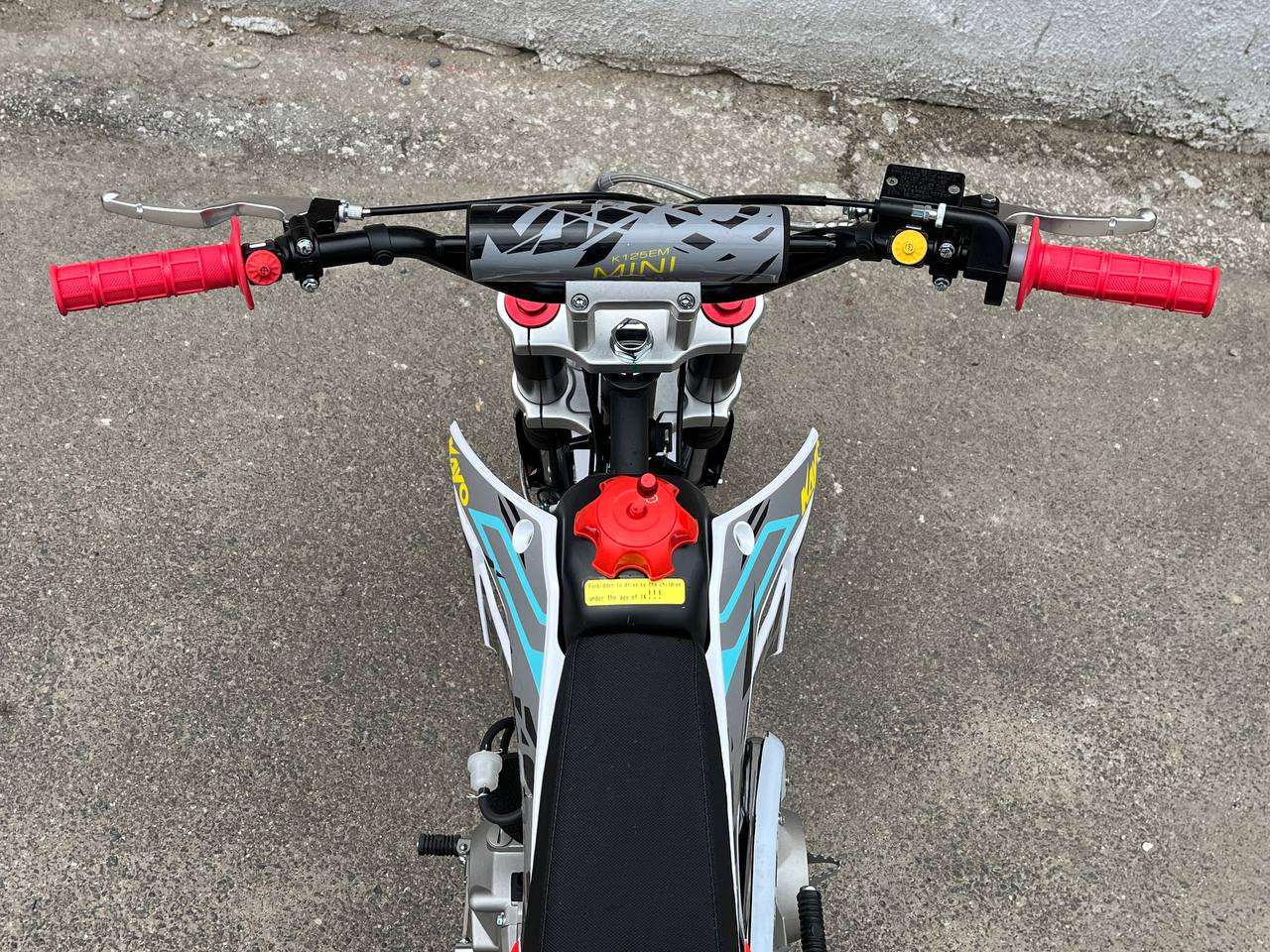 KAYO MINI K125EM 14/12 KRZ — обзор питбайка — изображение 5