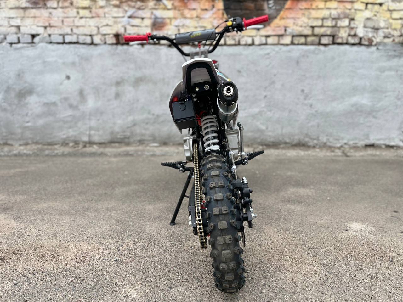 KAYO MINI K125EM 14/12 KRZ — обзор питбайка — изображение 6