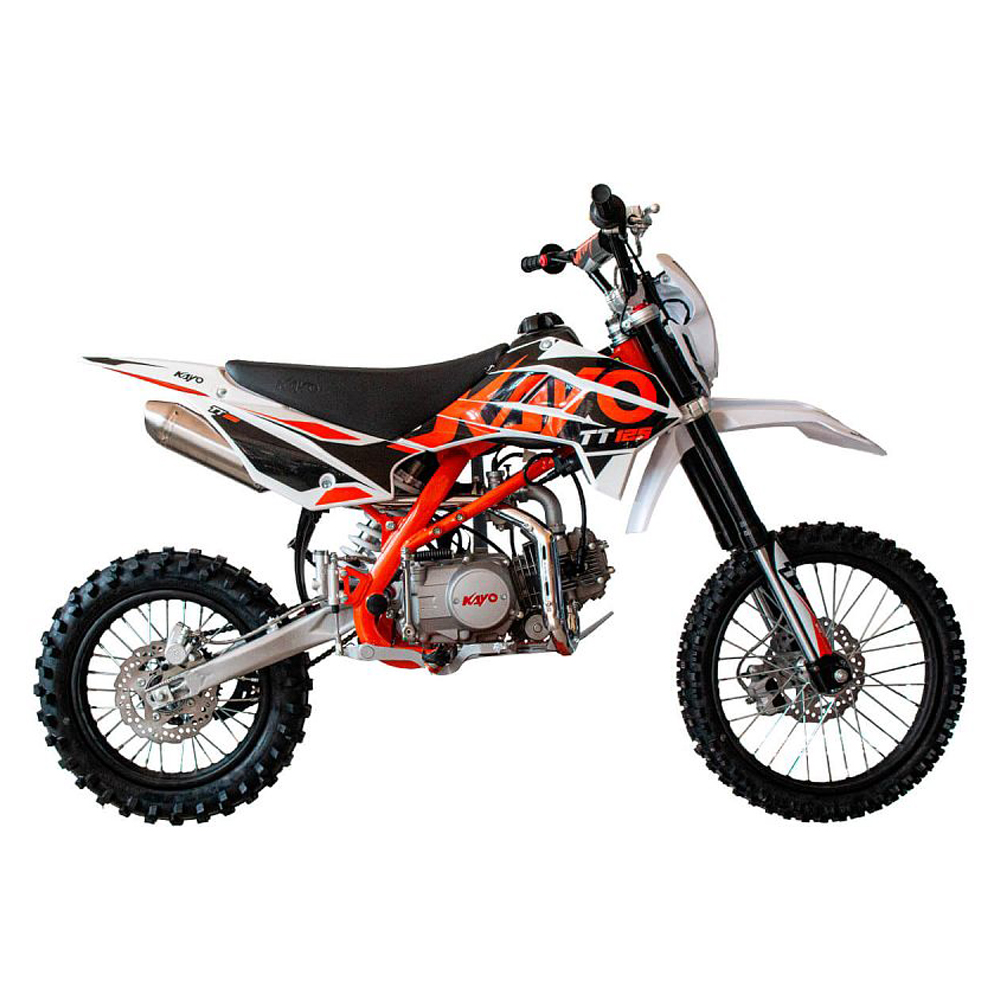 Питбайк KAYO BASIC K125EA 17/14 KRZ полуавтомат, Питбайки KAYO — фото 2