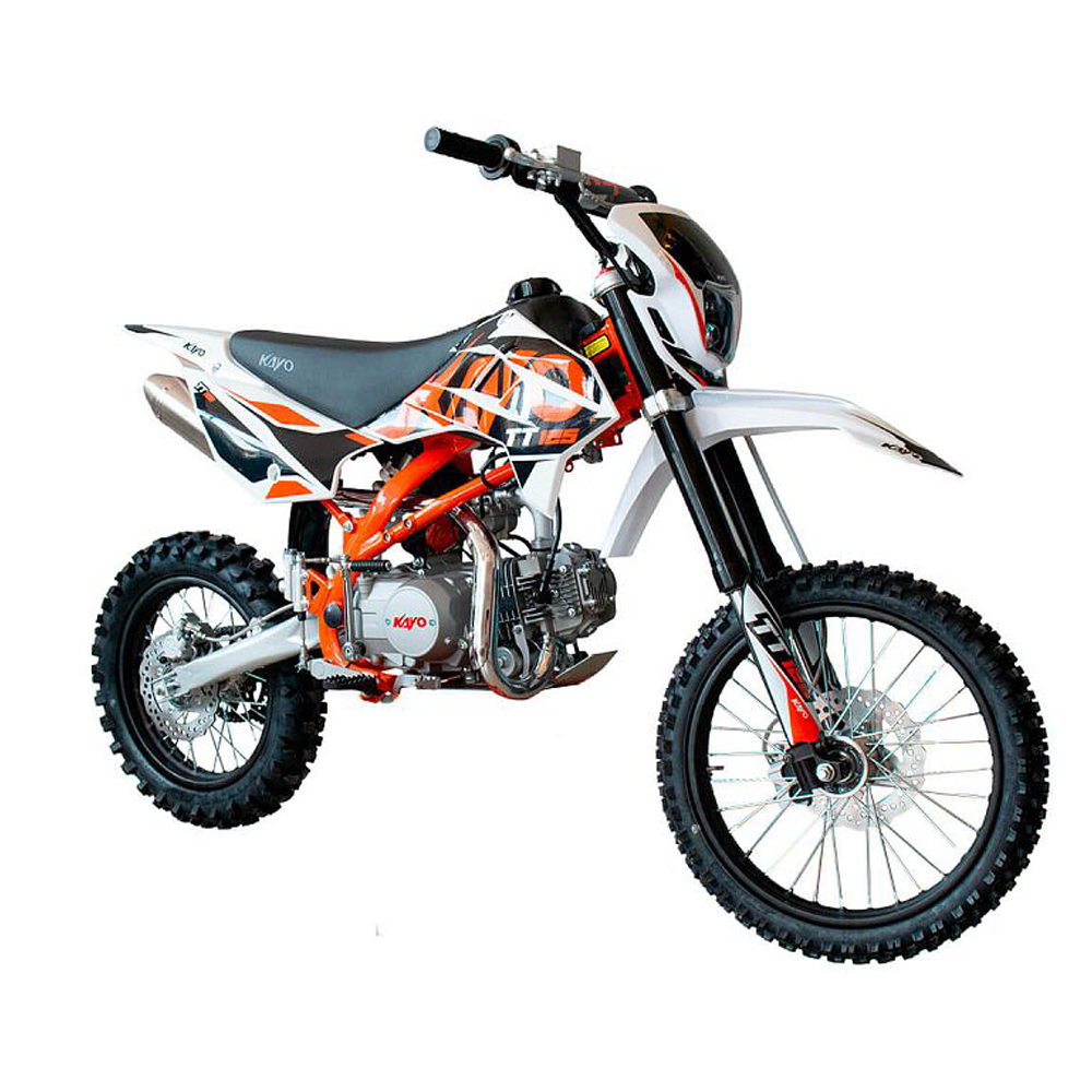 Питбайк KAYO BASIC K125EA 17/14 KRZ полуавтомат, Питбайки KAYO — фото 3