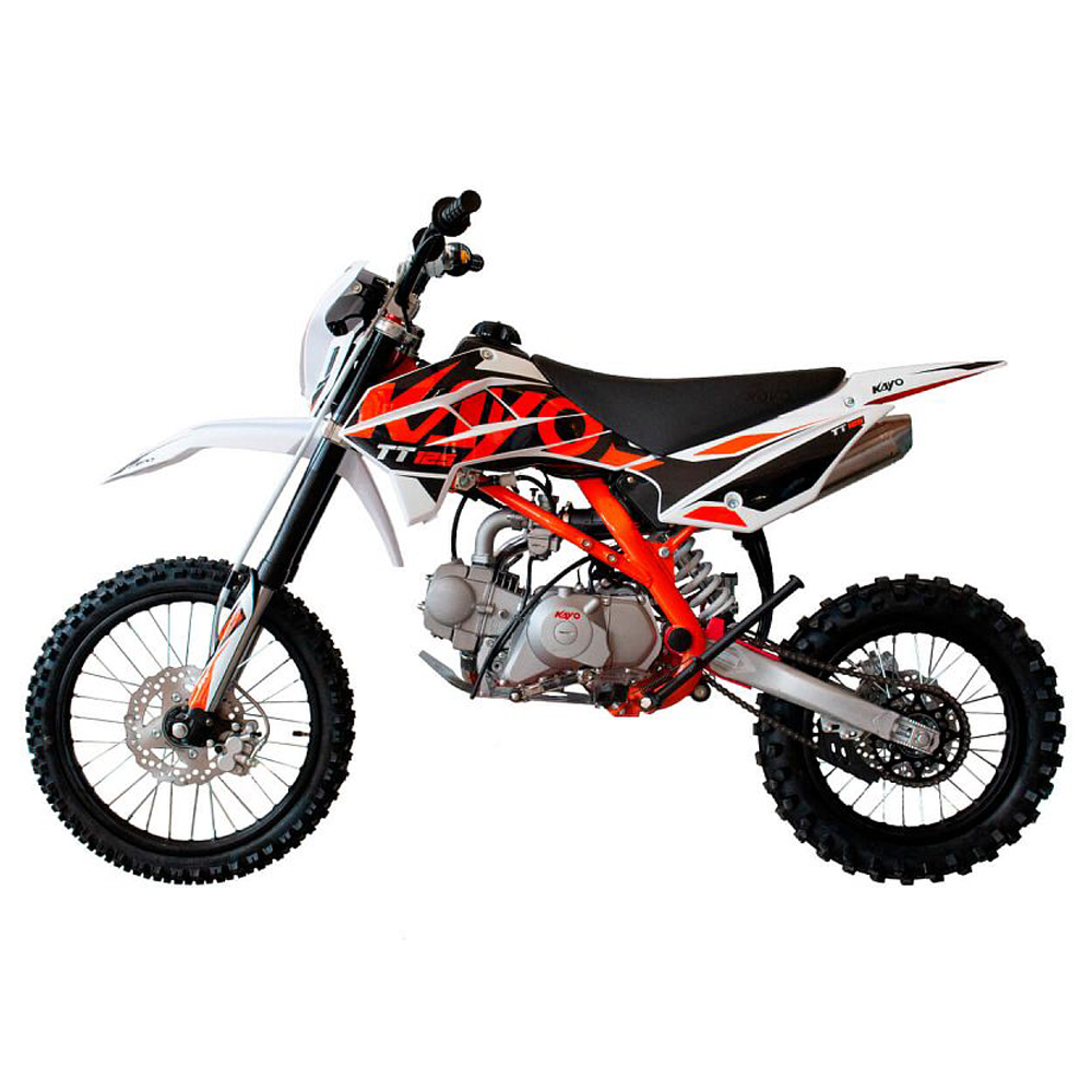 Питбайк KAYO BASIC K125EA 17/14 KRZ полуавтомат, Питбайки KAYO — фото 4