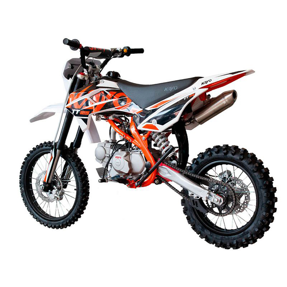 Питбайк KAYO BASIC K125EA 17/14 KRZ полуавтомат, Питбайки KAYO — фото 5