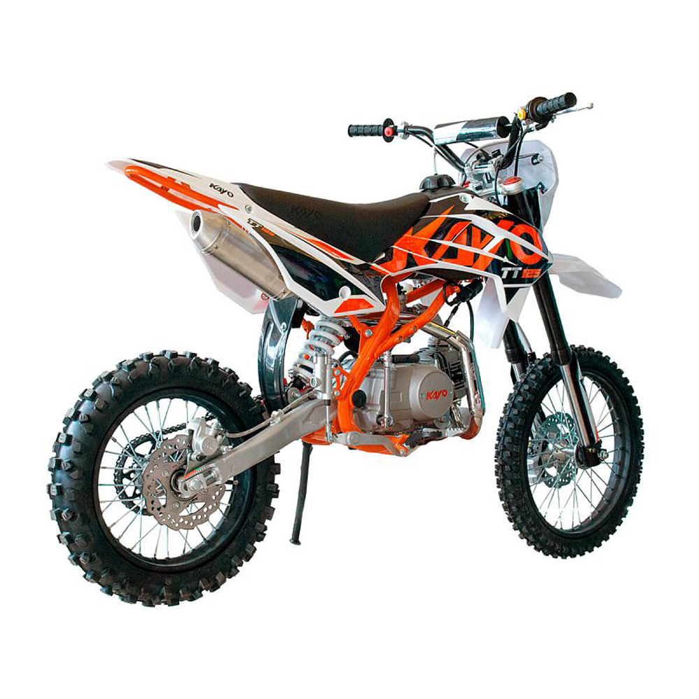 Питбайк KAYO BASIC K125EA 17/14 KRZ полуавтомат, Питбайки KAYO — фото 6